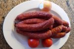 Rauchwürste für die Tavolata