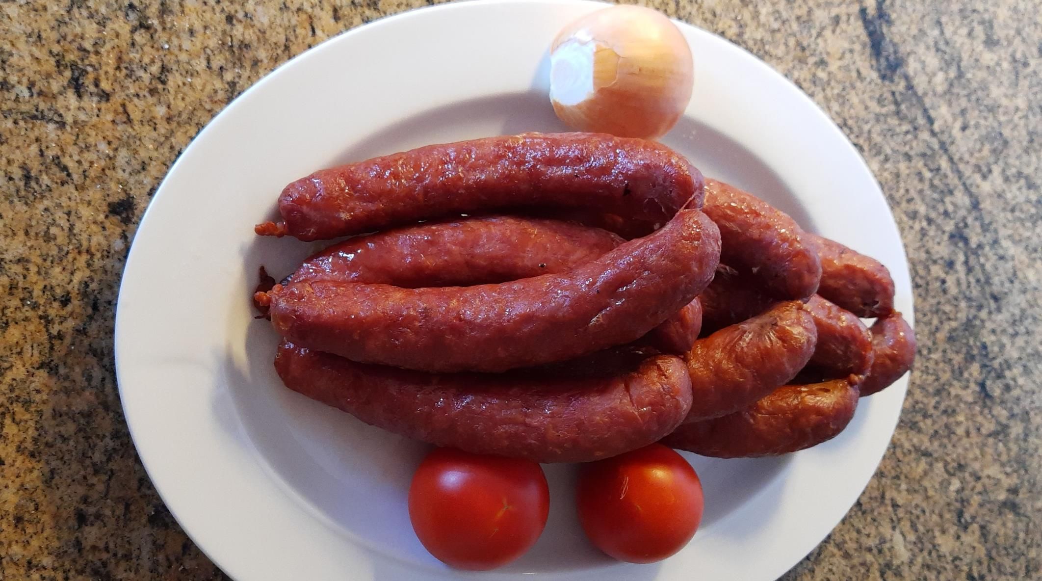 Rauchwürste für die Tavolata